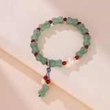 Bracelet Aventurine Fleur Perle – Cadeau Harmonie et Sérénité - Biloria