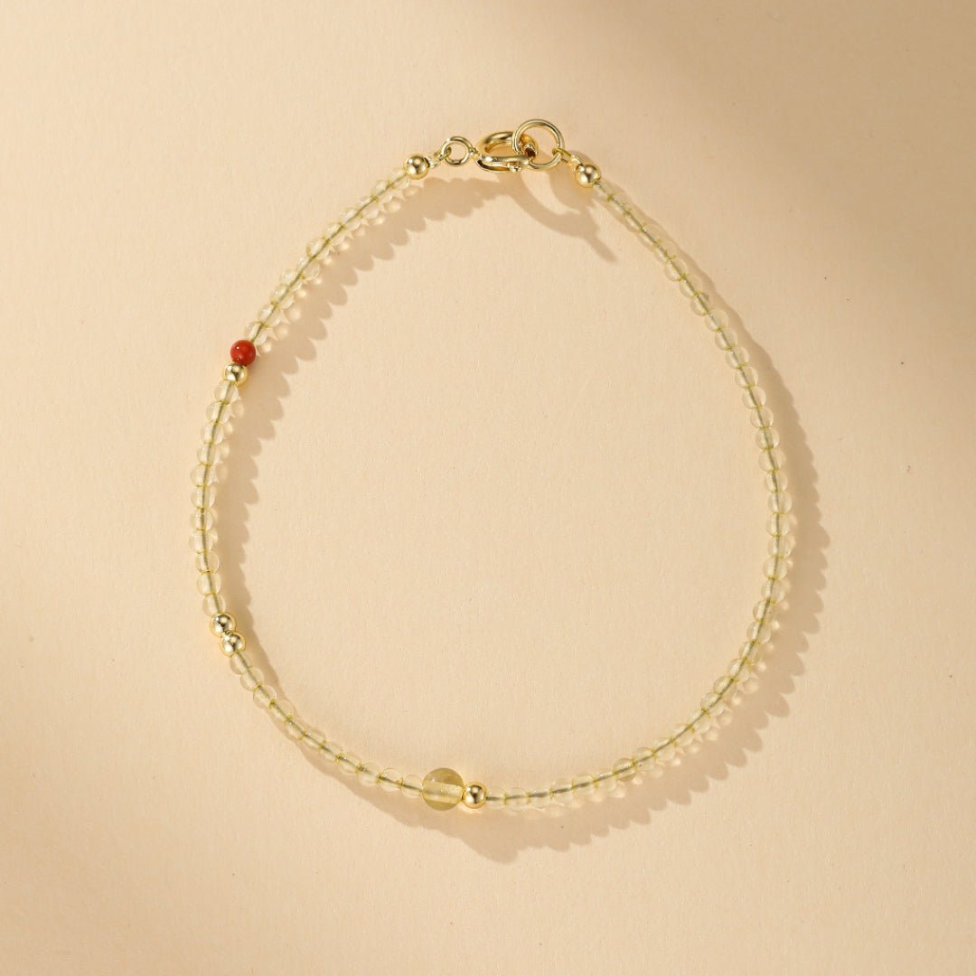 Bracelet Citrine et Agate : Porter la Prospérité au Poignet - Biloria
