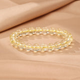 Bracelet Citrine Naturelle Brésilienne – Éclat Lumineux - Biloria
