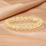 Bracelet Citrine Naturelle Brésilienne – Éclat Lumineux - Biloria