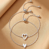 Bracelet Cœur Duo : Amour et Complicité Mère-Enfant - Biloria