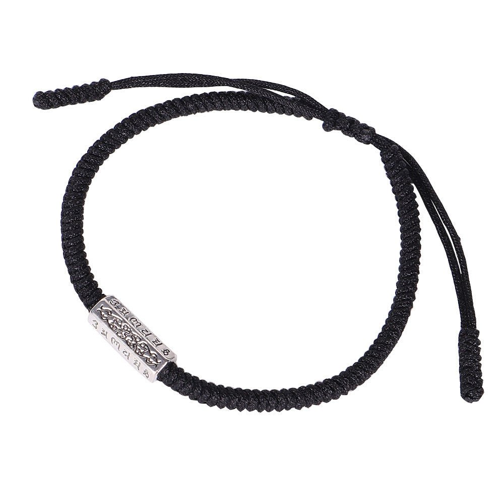 Bracelet Couple Mantra Fil Rouge – Protection & Harmonie - Biloria