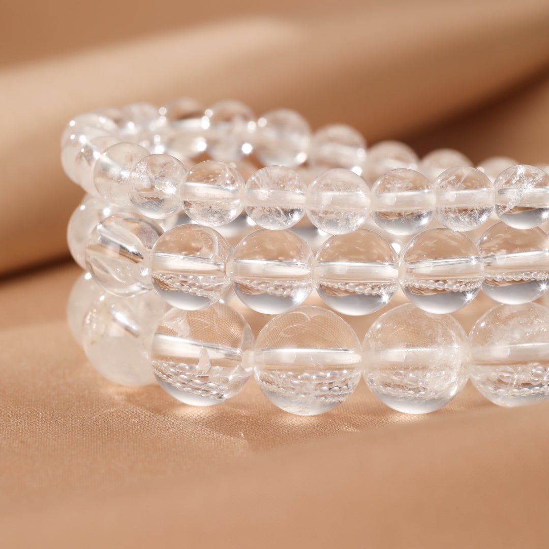 Bracelet Cristal de Roche – Clarté et Pureté - Biloria