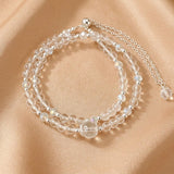 Bracelet Cristal de Roche : Énergie Pure et Lumière - Biloria
