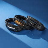 Bracelet Cuir Homme Pierre Naturelle Force Intérieure - Biloria