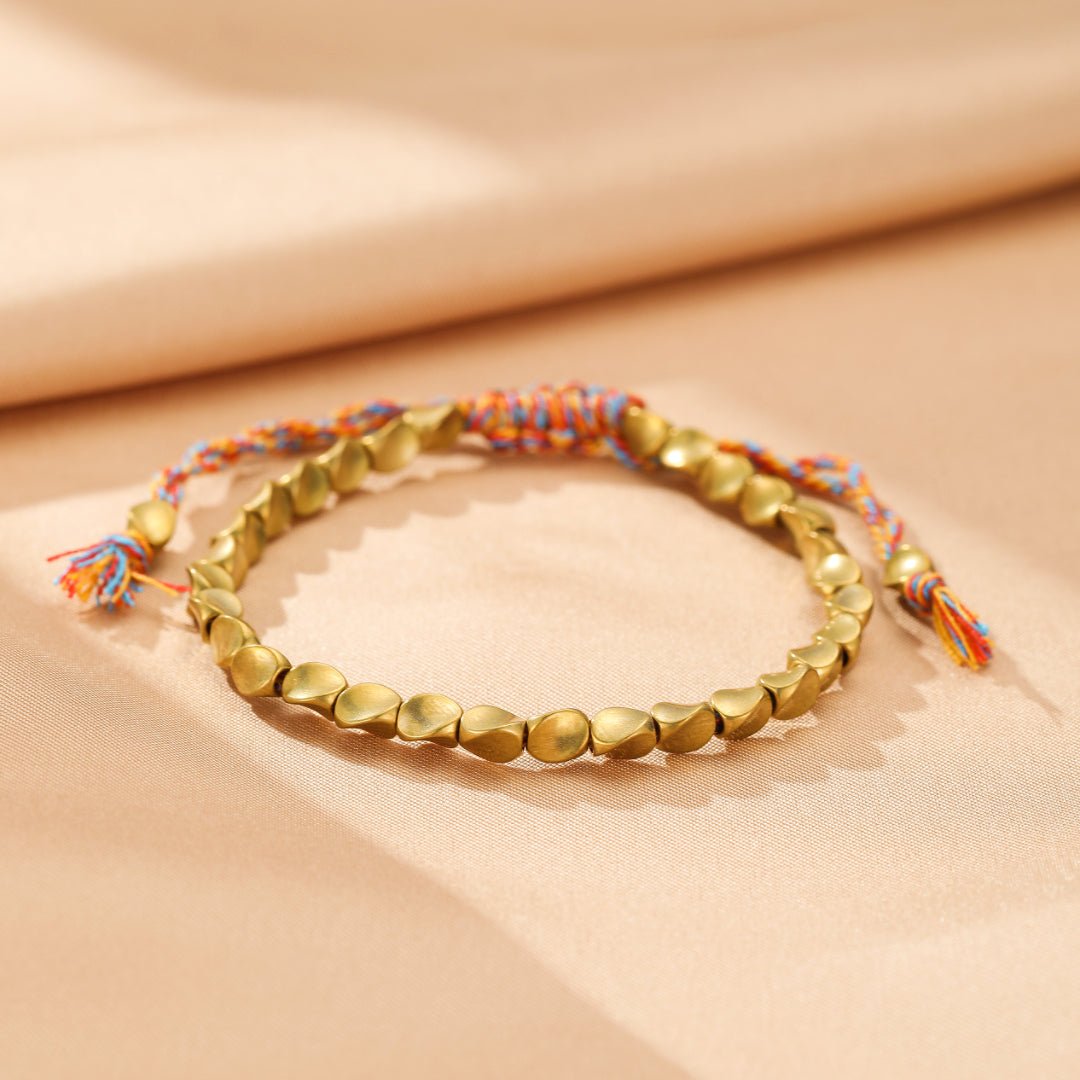 Bracelet Cuivre Éclat Talisman – Bijou Artisanal et Protecteur - Biloria