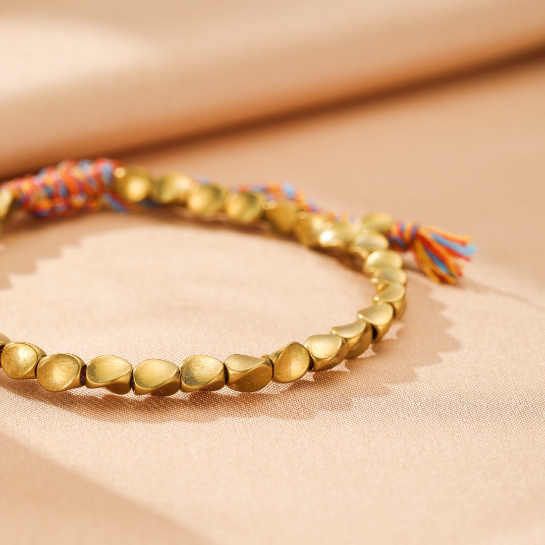 Bracelet Cuivre Éclat Talisman – Bijou Artisanal et Protecteur - Biloria