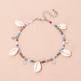Bracelet de Cheville Coquillage – Rêve Marin : Protection et Intuition - Biloria