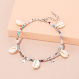 Bracelet de Cheville Coquillage – Rêve Marin : Protection et Intuition - Biloria