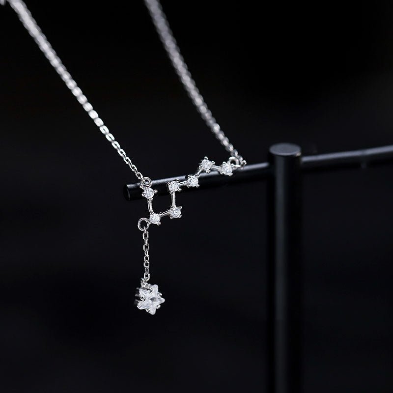 Bracelet de Cheville Septentrion en Argent 925 avec Zircons - Biloria