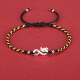 Bracelet Duo Dragon Argent 999 – Passion et Protection - Biloria