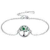 Bracelet Émeraude Arbre de Vie – Harmonie au Quotidien - Biloria