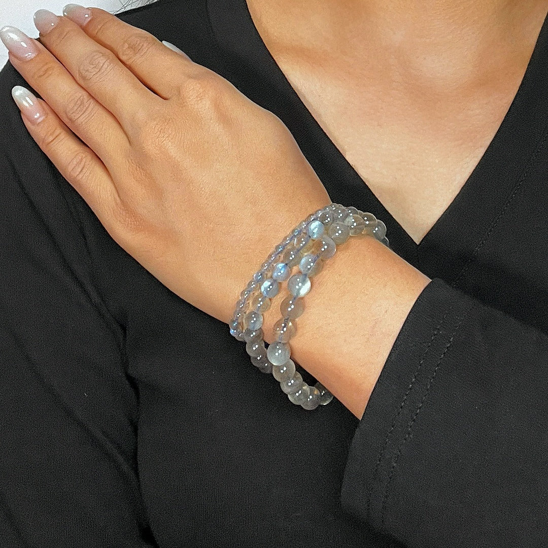 Bracelet en Labradorite pour l'équilibre Feng Shui à la maison - Biloria