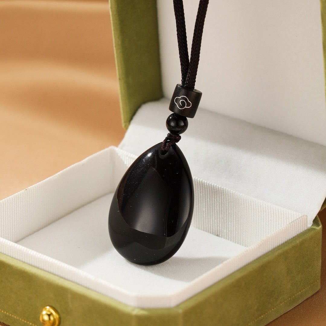 Bracelet en Obsidienne Goutte – Protection Spirituelle - Biloria