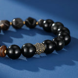 Bracelet en Obsidienne pour Homme – Protection et Force Intérieure - Biloria