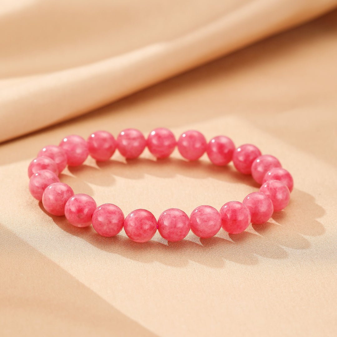 Bracelet en Rhodonite – Douceur Émotionnelle et Apaisement - Biloria