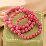 Bracelet en Rhodonite – Douceur Émotionnelle et Apaisement - Biloria
