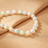 Bracelet Enfant Maman Perle Péridot Topaze Améthyste - Biloria