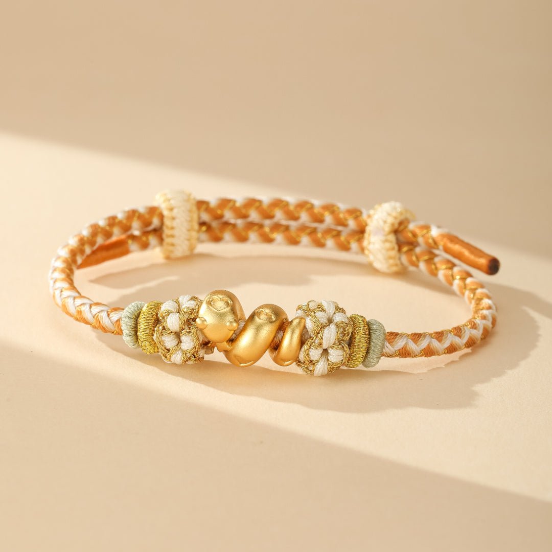 Bracelet Fil Rouge Argent 999 – Protection et Élégance - Biloria