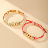 Bracelet Fil Rouge Argent 999 – Protection et Élégance - Biloria
