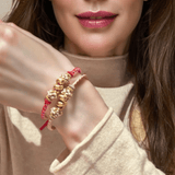 Bracelet Fil Rouge Argent 999 – Protection et Élégance - Biloria