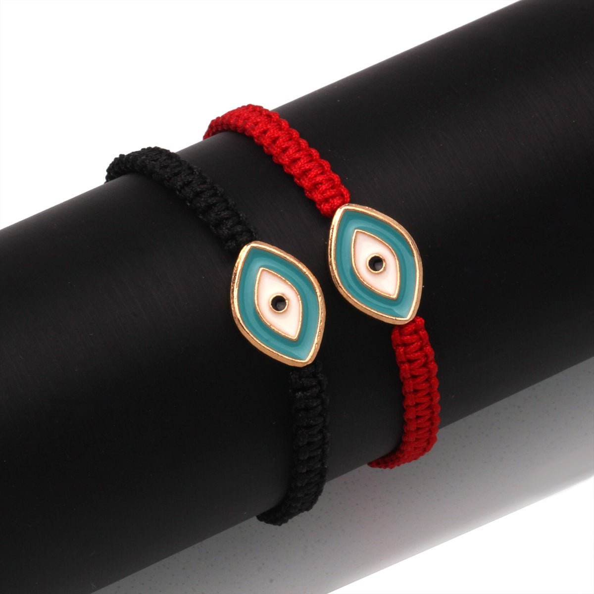 Bracelet Fil Rouge avec Mauvais Œil Protecteur - Biloria