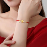 Bracelet Fil Rouge Dragon – Force et Protection - Biloria