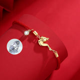 Bracelet Fil Rouge Dragon – Force et Protection - Biloria