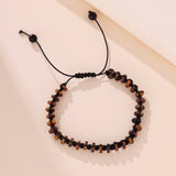 Bracelet Hématite et Œil de Tigre : Protection et Force - Biloria