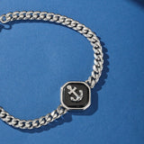 Bracelet Homme Ancre Marine – Stabilité et Force - Biloria