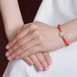 Bracelet Jade Bébé Dragon Fil Rouge Protection Chance - Biloria