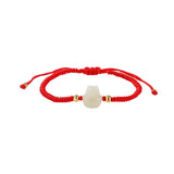 Bracelet Jade Bébé Dragon Fil Rouge Protection Chance - Biloria