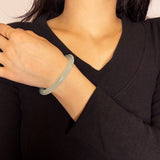 Bracelet Jonc Aigue-Marine – Sérénité et Clarté - Biloria