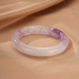Bracelet Jonc Améthyste Naturelle pour Retrouver la Sérénité - Biloria