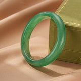 Bracelet Jonc Aventurine Verte Fait Main - Biloria