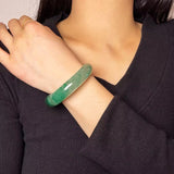 Bracelet Jonc Jade Équilibre et Sérénité - Biloria