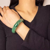 Bracelet Jonc Jade Équilibre et Sérénité - Biloria