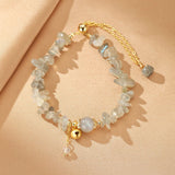 Bracelet Labradorite Ajustable – Protection et Intuition - Biloria