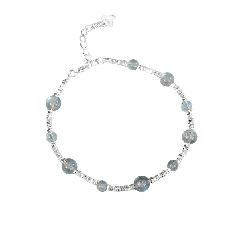 Bracelet Labradorite Argent S925 – Cadeau Femme Protecteur - Biloria