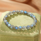Bracelet Labradorite aux reflets irisés – protection et intuition - Biloria