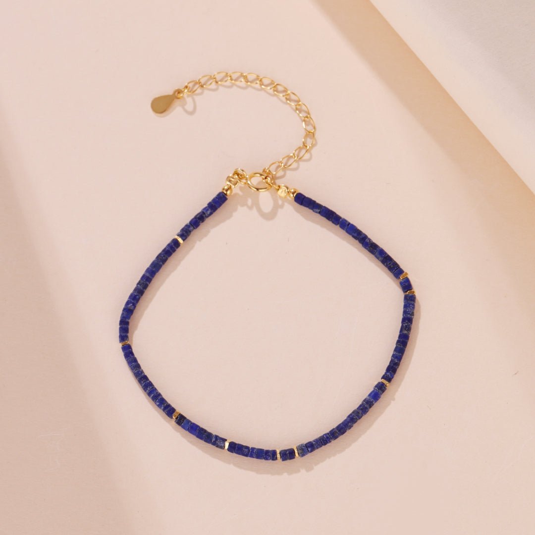 Bracelet Lapis Lazuli Argent S925 – Harmonie et Protection - Biloria