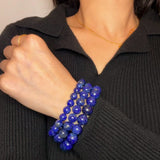 Bracelet Lapis Lazuli - Bijou Déco Bureau Télétravail - Biloria