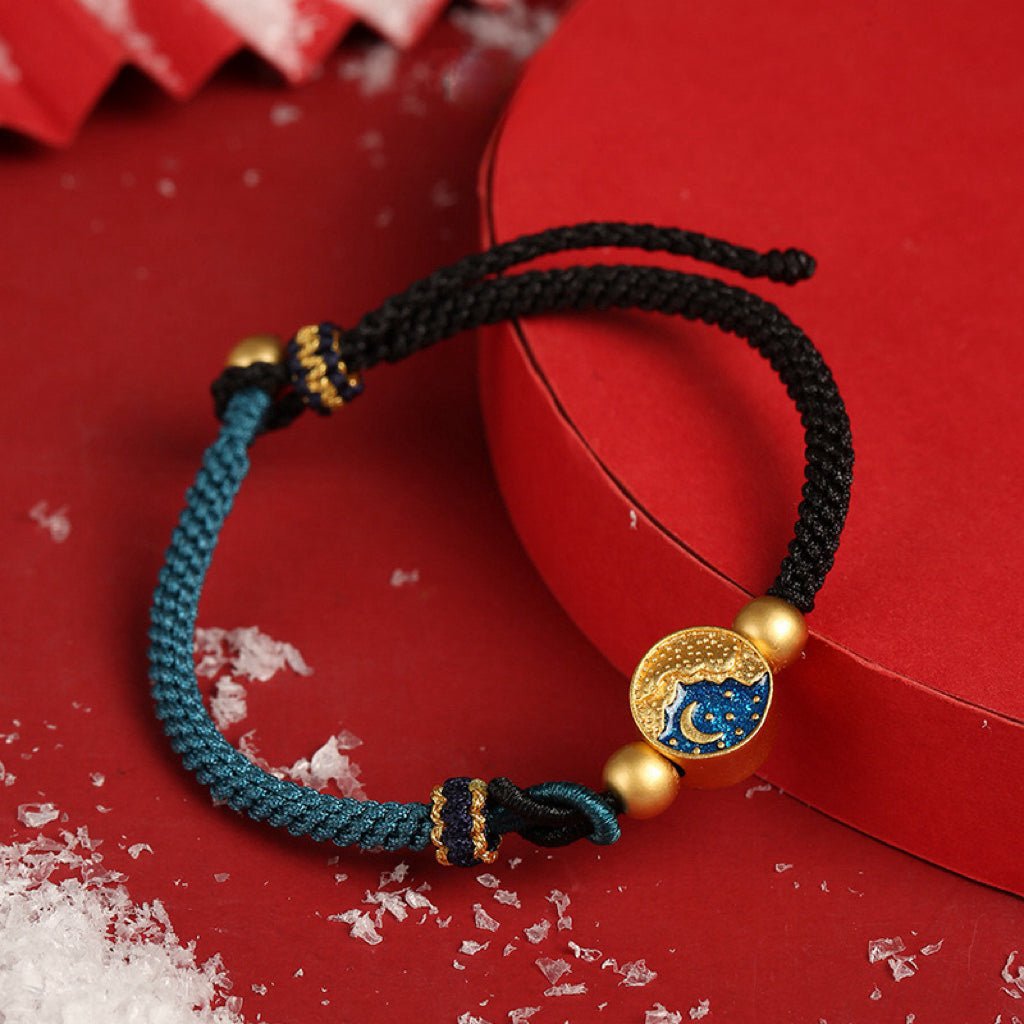 Bracelet Lune et Soleil pour Couple – Symbole d'Union - Biloria