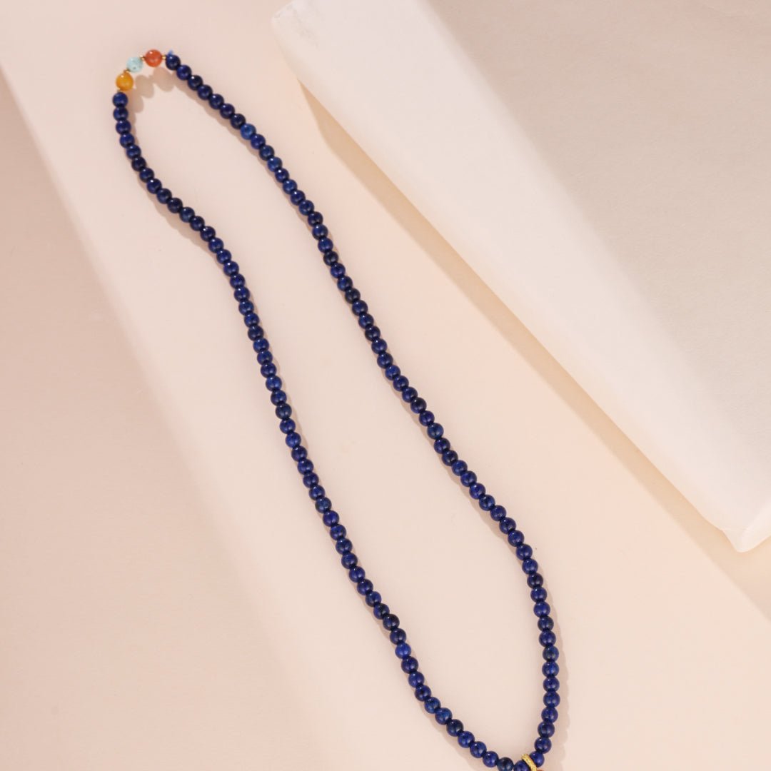 Bracelet Mâlâ Lapis Lazuli – Éveil et Harmonie Intérieure - Biloria