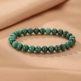 Bracelet Malachite – Bijou Artisanal en Pierre Naturelle - Biloria
