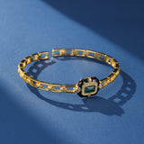Bracelet Malachite Onyx Protection Confiance - Biloria