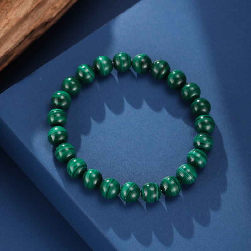 Bracelet Malachite Pierre Naturelle Protection Émotionnelle - Biloria