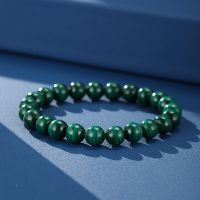 Bracelet Malachite Pierre Naturelle Protection Émotionnelle - Biloria
