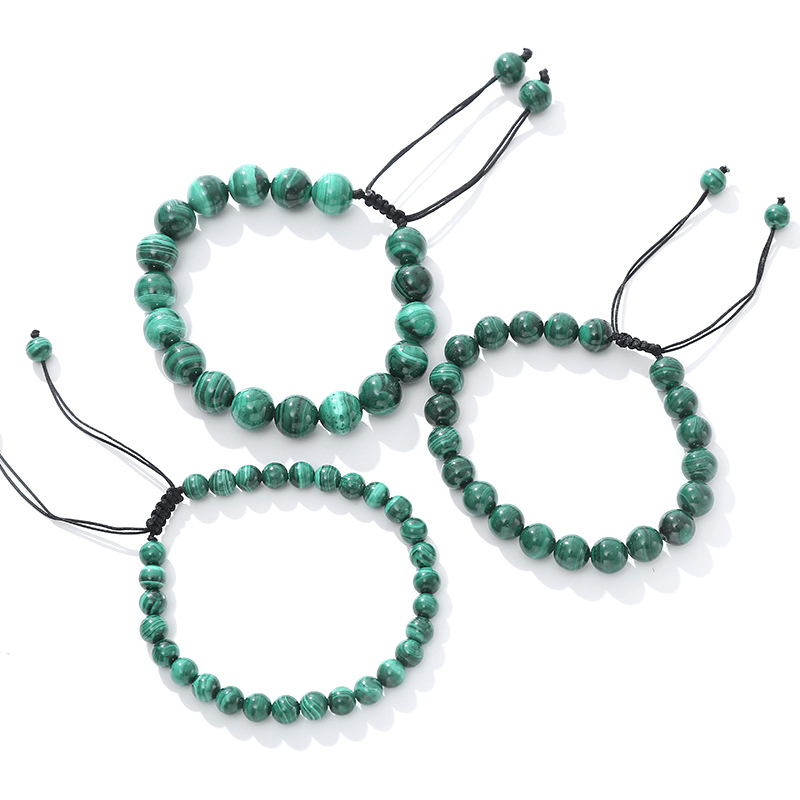 Bracelet Malachite Vert – Protection et Transformation - Biloria