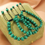 Bracelet Malachite Vert – Protection et Transformation - Biloria